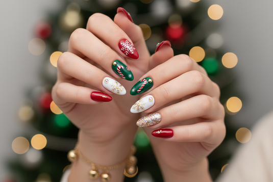 Best-Selling Christmas Press-On Nails at Zinora Studio