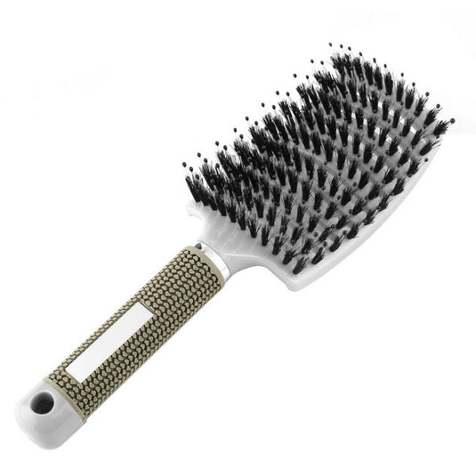 Women Hair Scalp Massage Comb Bristle Nylon Hairbrush91
