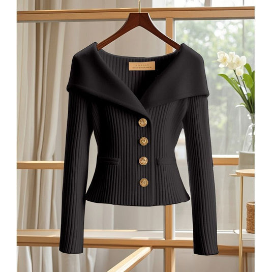 New Long Sleeve Knitwear Jacket for Autumn and Winter7