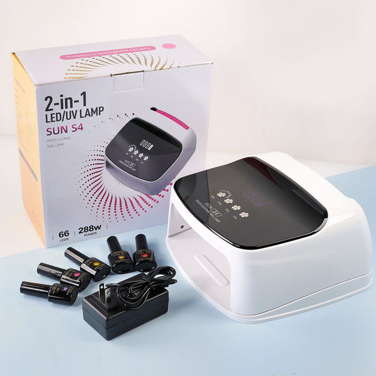 UV Nail Lamp, Professional Cordless UV LED Lamp For Nails 66Pcs Lamp Beads Automatic Sensor Gel Nail Uv Light For Nail Art At Home And In Salons