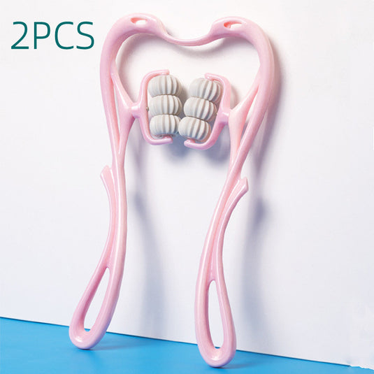 New Multifunctional Manual Six-wheel Neck Massager8