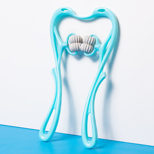 New Multifunctional Manual Six-wheel Neck Massager2