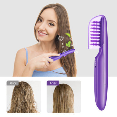 Trendy Electric Detangling Brush Scalp Massage Hair Brush2