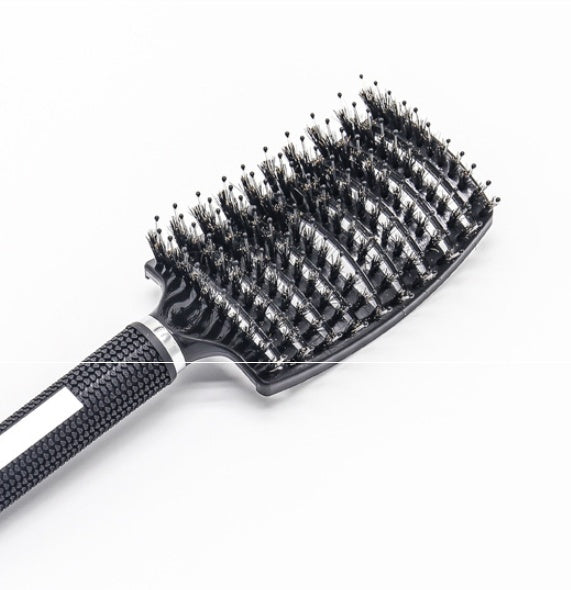 Women Hair Scalp Massage Comb Bristle Nylon Hairbrush5