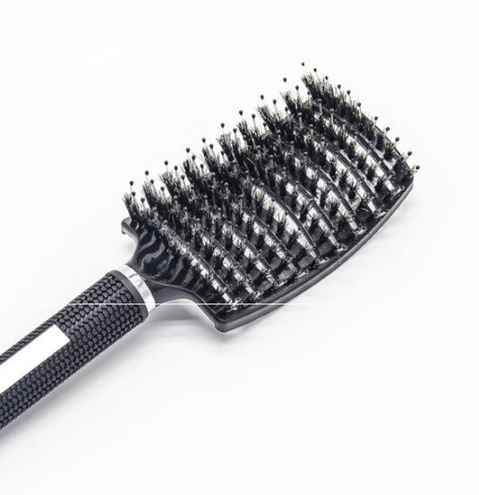 Women Hair Scalp Massage Comb Bristle Nylon Hairbrush5
