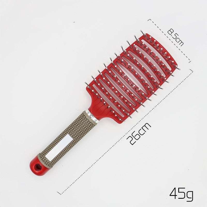 Women Hair Scalp Massage Comb Bristle Nylon Hairbrush60