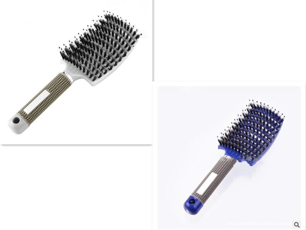 Women Hair Scalp Massage Comb Bristle Nylon Hairbrush81