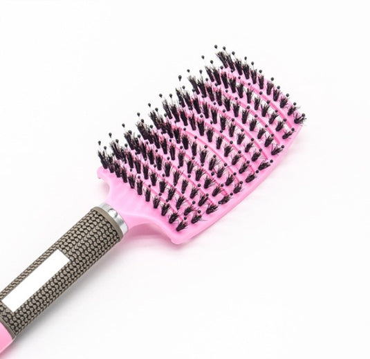 Women Hair Scalp Massage Comb Bristle Nylon Hairbrush12