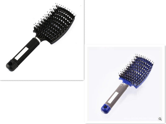 Women Hair Scalp Massage Comb Bristle Nylon Hairbrush79