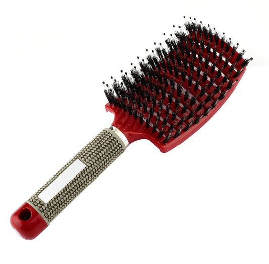 Women Hair Scalp Massage Comb Bristle Nylon Hairbrush57