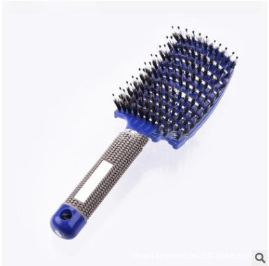 Women Hair Scalp Massage Comb Bristle Nylon Hairbrush37