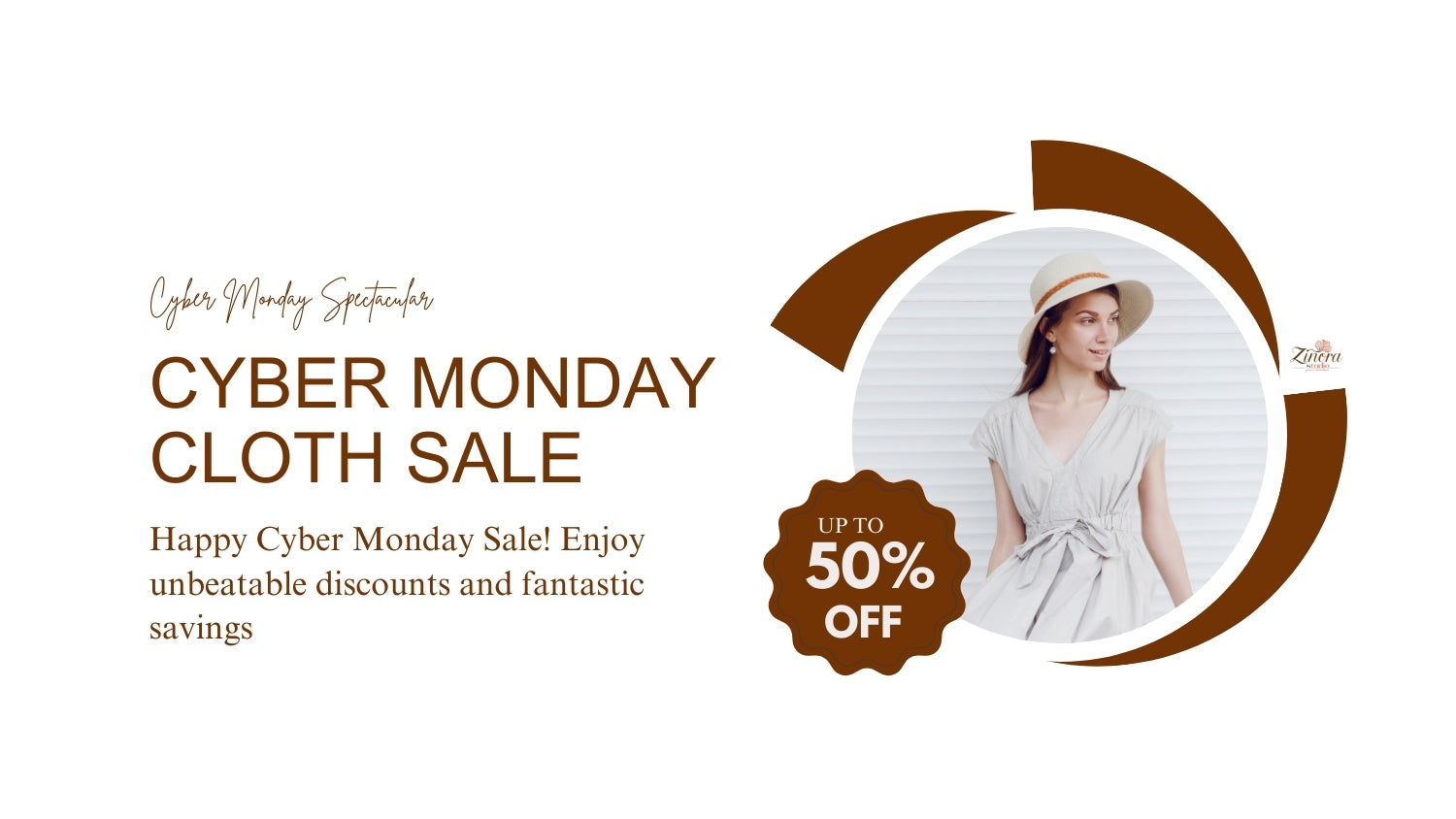 Cyber Monday Sale -Zinora Studio