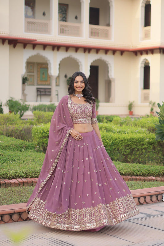 Embroidered Lehenga Choli with Dupatta  Festive & Wedding Wear-5