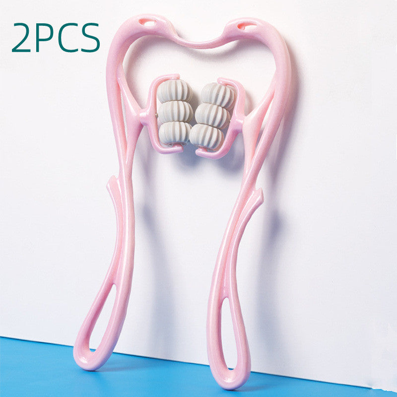 New Multifunctional Manual Six-wheel Neck Massager8