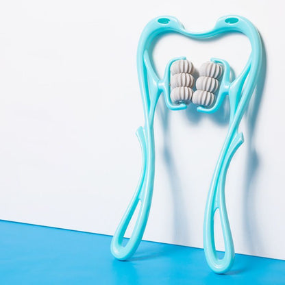 New Multifunctional Manual Six-wheel Neck Massager10