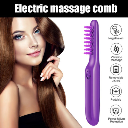 Trendy Electric Detangling Brush Scalp Massage Hair Brush1