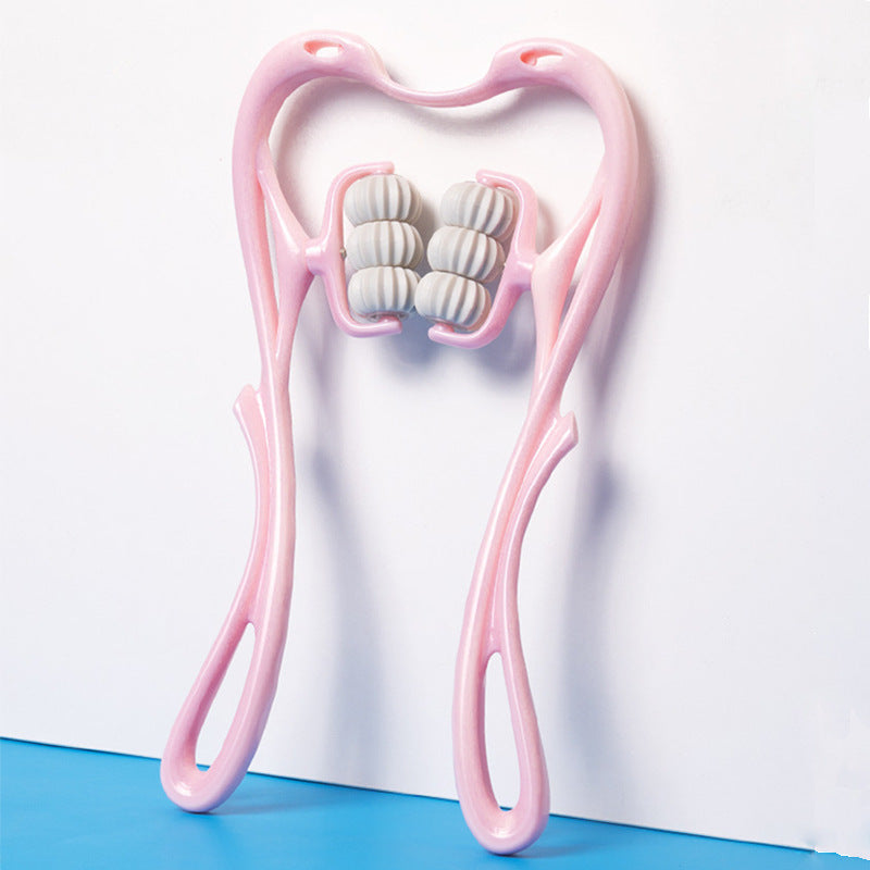 New Multifunctional Manual Six-wheel Neck Massager12